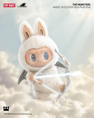 Popmart The Monsters Zimomo Series Labubu Angel in Clouds