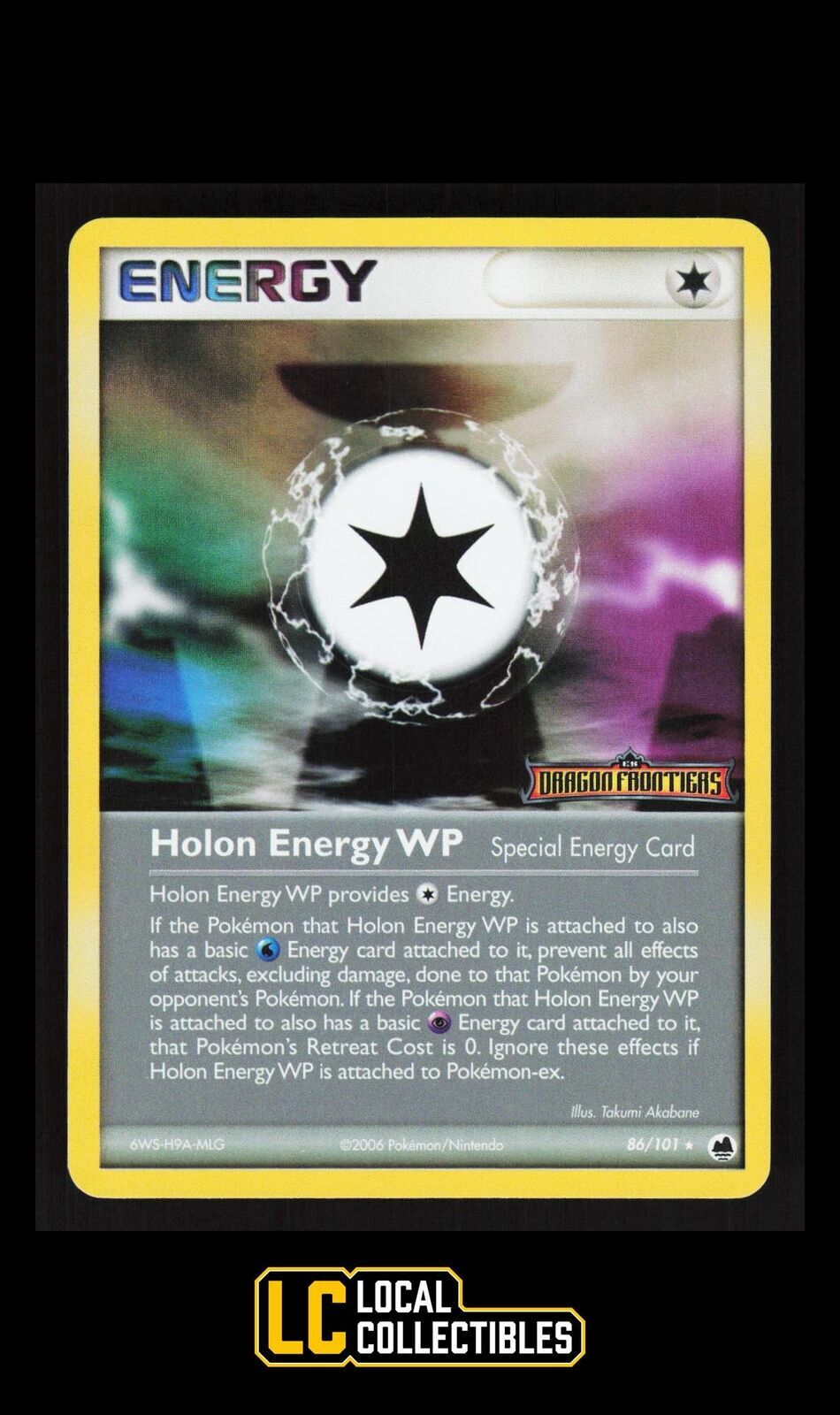 Holon Energy WP 86/101 Reverse Holo 2006 EX Dragon Frontiers NEAR MINT