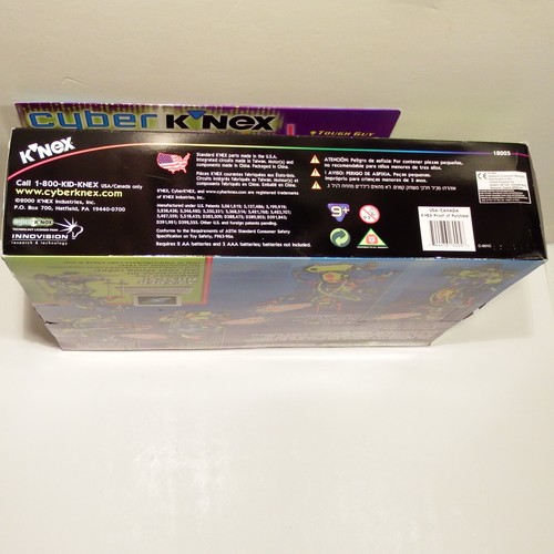 NEW Cyber KNEX - CYBOTS 18005 - 1st CyBot Kit 1996 - Build 4 Models *VTG *SEALED - Picture 19 of 24