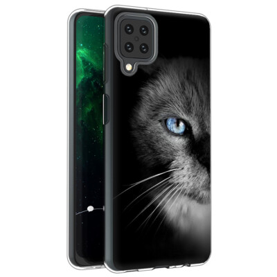 Yoedge 3 Pezzi Custodia Per Samsung Galaxy A12 6,5 Pollici, TPU Silicone Custodia Morbida Ultra Sottile Case Con Disegni Fantasia Aesthetic,Antiurto Protettiva Originale Cover Per Samsung A12, Fiore - Foto 6