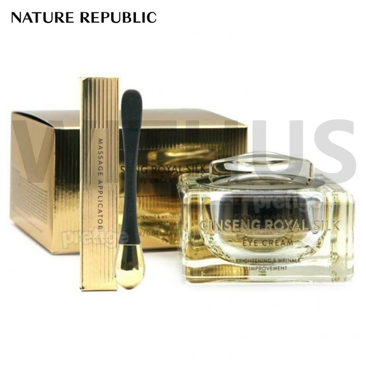 のんNATURE REPUBLIC    SILK MASK NATURE REPUBLIC - Ginseng Royal Silk Gold 2 Step Hydro Gel