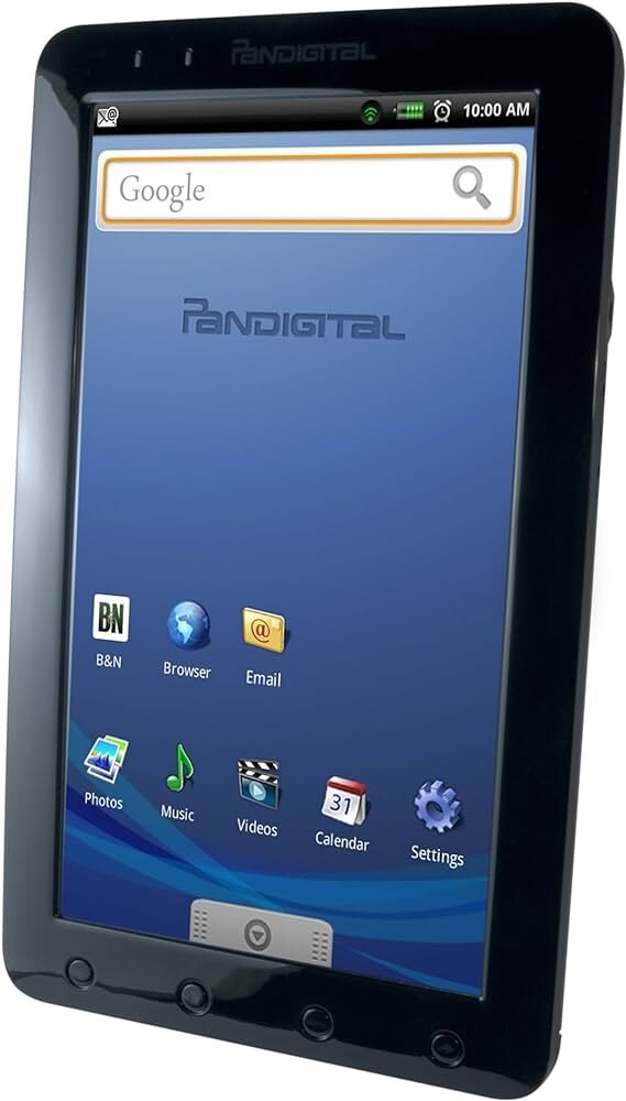 Pandigital Android 2 GB 9-In Multimedia Tablet and Color eReader (Black) R90L200-image