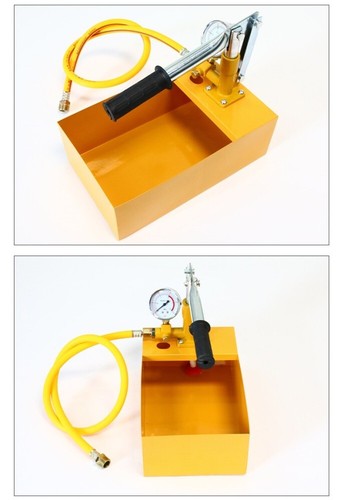25bar Befüllpumpe Handpumpe Prüfpumpe Testpumpe Heizung Wasser Pumpe Solar - Bild 12 von 14