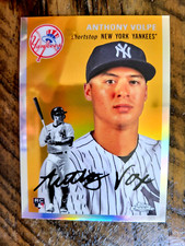 2023 Topps Chrome Platinum Anniversary ANTHONY VOLPE Refractor Rookie RC Yankees