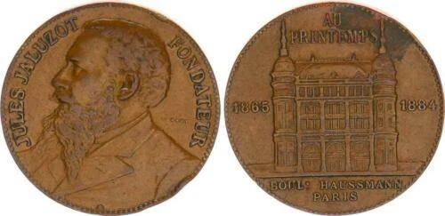 Sehr schöne Medaillen aus Kupfer mit berühmter Persönlichkeit