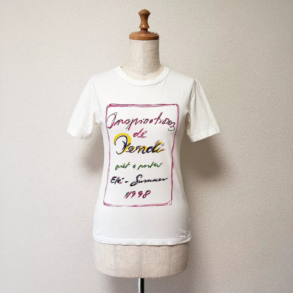 Authentic FENDI Inspiration T shirt White B