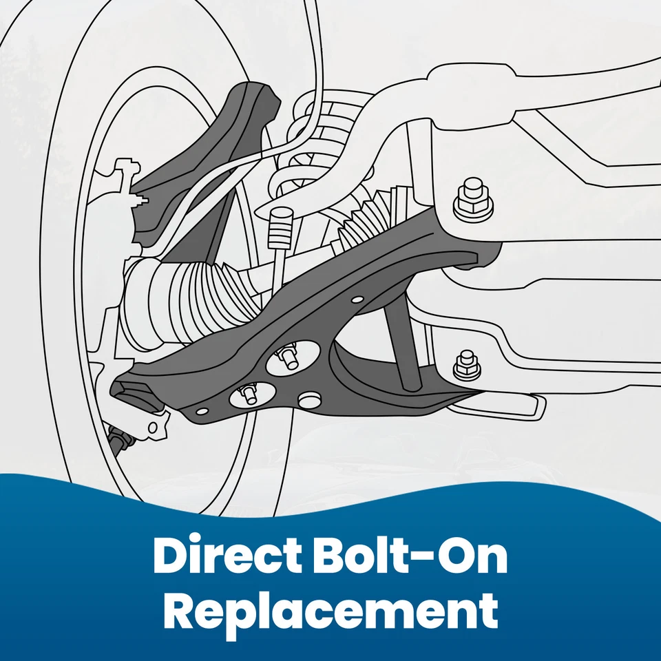 Conjunto de brazo de control inferior delantero y rótula diestro y derecho para Nissan Quest 2011-2017 Foto 4 de 4