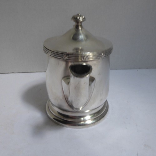 Vintage Silver Soldered Water Coffee Pot Water Pitcher New York Biltmore Hotel - Picture 2 of 12