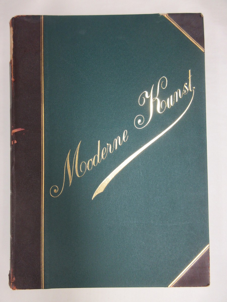 Moderne Kunst Band 25 Meister-Holzschnitten German Art Book w/ 100