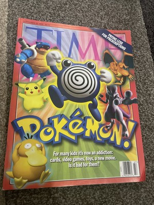 Vintage Time Magazine Pokemon Issue Nov 22 1999 90s Collectors Rare Ebay