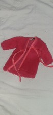Vintage 1960s Red Barbie Fleece Robe