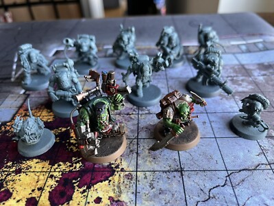 Kill Team Ork Kommandos Teilweise Bemalt