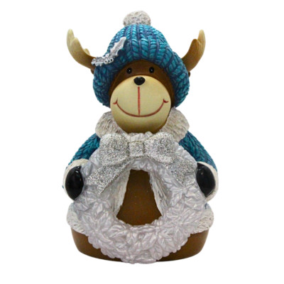 LED Urlaub 6 Zoll Elch Figur beleuchtet Weihnachtsdekoration Ornament