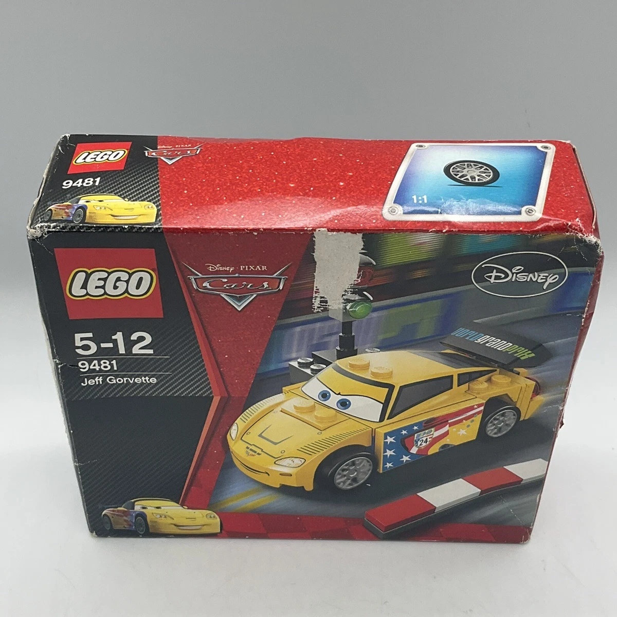 LEGO Cars 9481 Jeff Gorvette New Damaged Box 673419167345 eBay