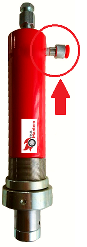Acoplamiento rápido hidráulico 1/4"NPT cilindro hidráulico bomba hidráulica - Imagen 2 de 2
