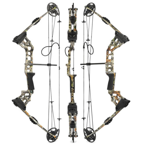 20-70lbs Compoundbogen Set Jagdbogen Bogenschießen Angeln Jagd RH LH Sportbogen - Bild 8 von 16