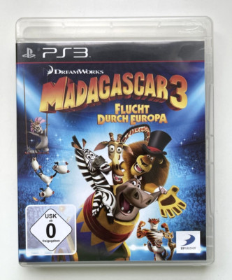 Madagascar 3 - Flucht durch Europa mit Anleitung PS3 Spiel - Sony Playstation 3