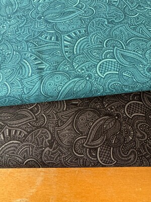 Andover Patchworkstoff COUNTRY FRESH Paisley Paisleymuster Dekostoff - 2 Farben
