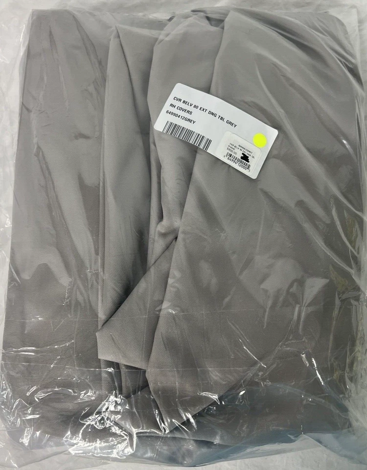 RH Restoration Hardware Belvedere Rectangular Dining Table Cover 84 x 42 x 30 - Image 3 of 4