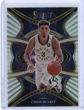 Chris Duarte Rookie SP RC 2021-22 Panini Select Silver Phenomenon #13 Pacers