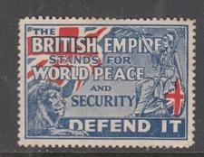 Cinderella: The British Empire stands for World Peace and Security: Defend It