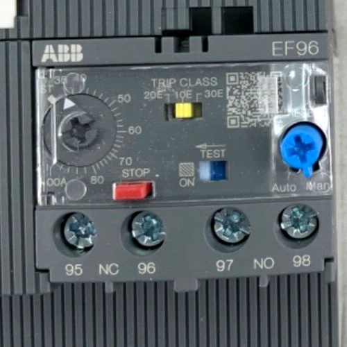 NEW ABB EF96-100 ELECTRONIC OVERLOAD RELAY 36...100A 10E 20E 30E - Picture 2 of 8