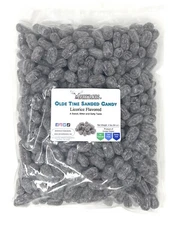 Olde Time Licorice Sanded Hard Candy, 4 lbs. ~YANKEETRADERS® ~ FREE SHIPPING