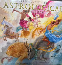 Lewellyn’s 2022 Astrological Calendar COLLECTIBLE Wall Art Calendar