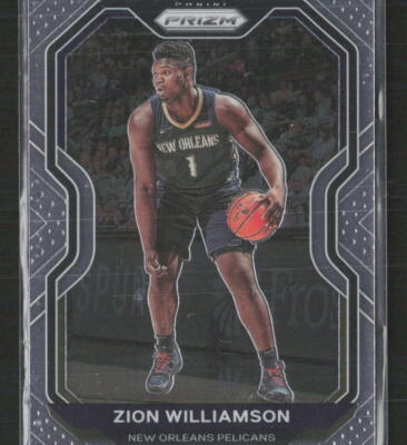 2020-21 Panini Prizm #185 Zion Williamson New Orleans Pelicans (S)
