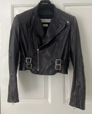 Christian Dior Biker Jacket Leather Vintage Dior