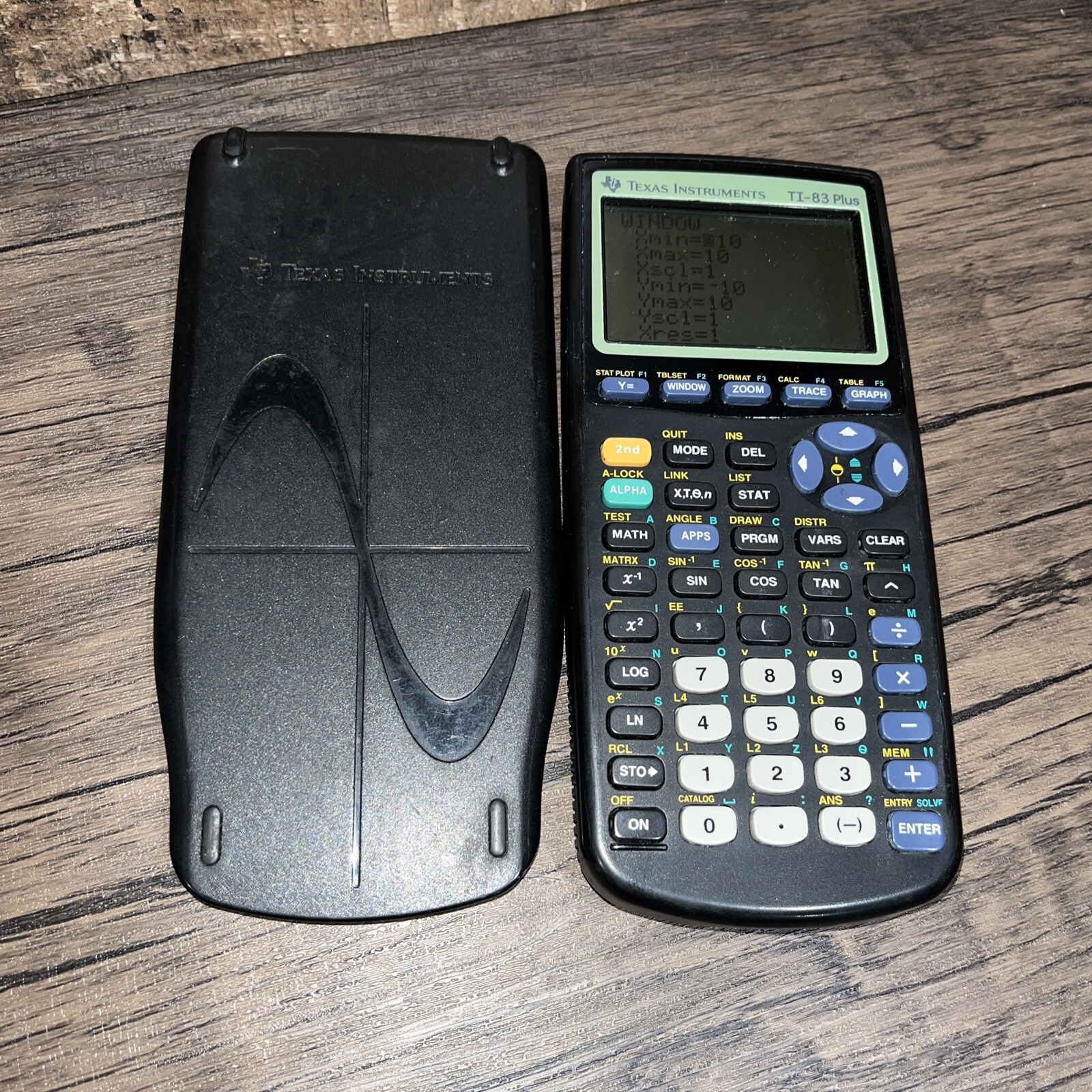 Texas Instruments TI-83 Plus Graphing Calculator with Cover