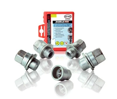 Se adapta a las tuercas de bloqueo de rueda Mitsubishi L200 M12X1,5 antirrobo para aleaciones Chb