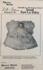 Vintage 1974 Byron Molds Small Bye-Lo Baby DP-10 Dress Pattern - Unopened