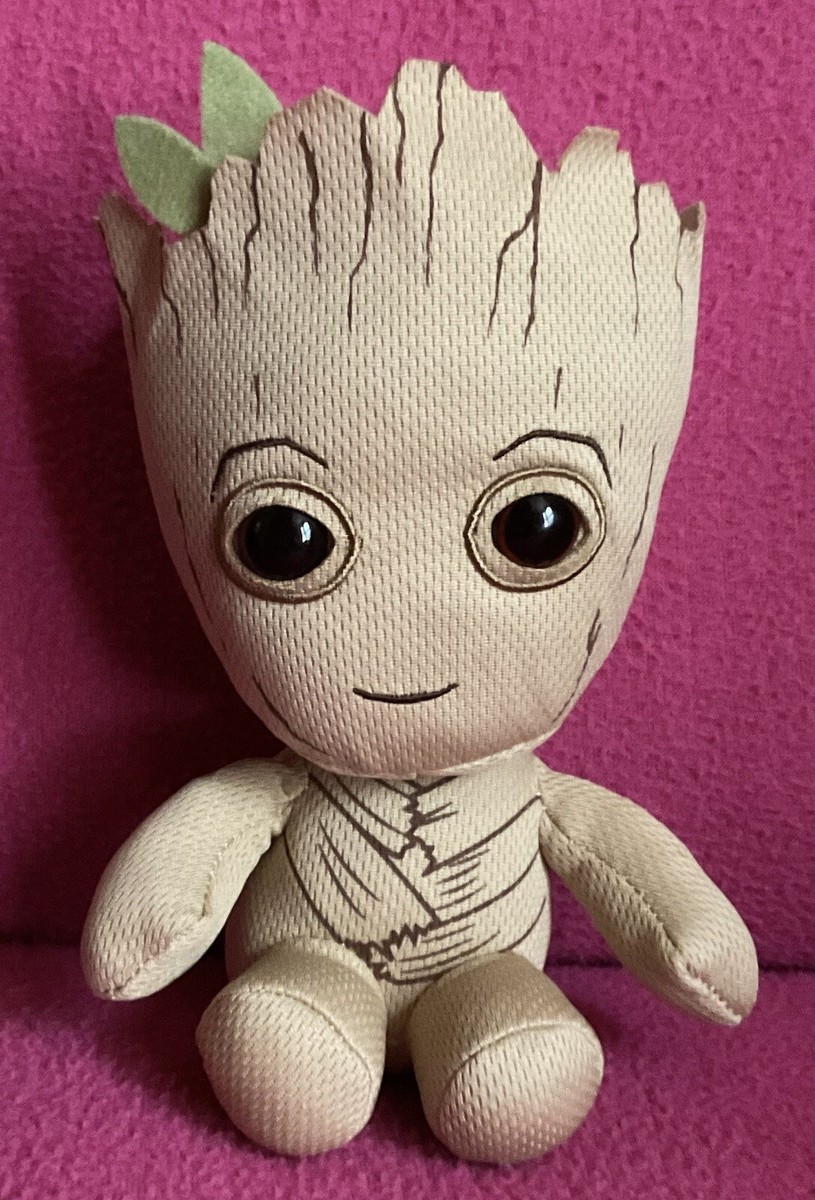Guardians Of The Galaxy Teen Groot Plush - 8 Inch Video Gamer Phunny Plush Toy