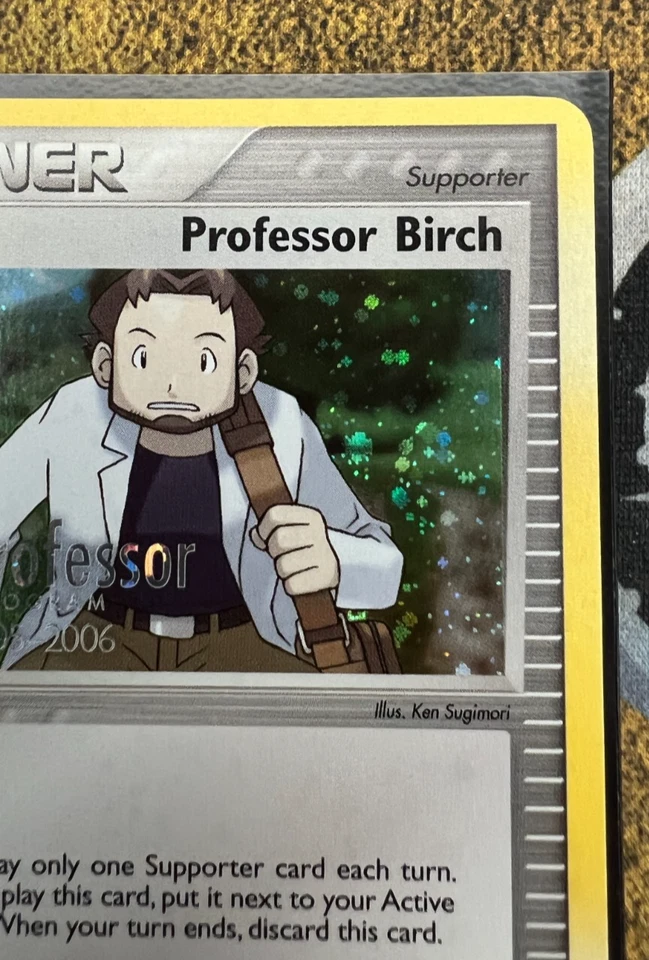 Pokemon Professor Birch 82/106 Professor Program 2004-2005 Promo Holofoil LP - Image 3 of 4