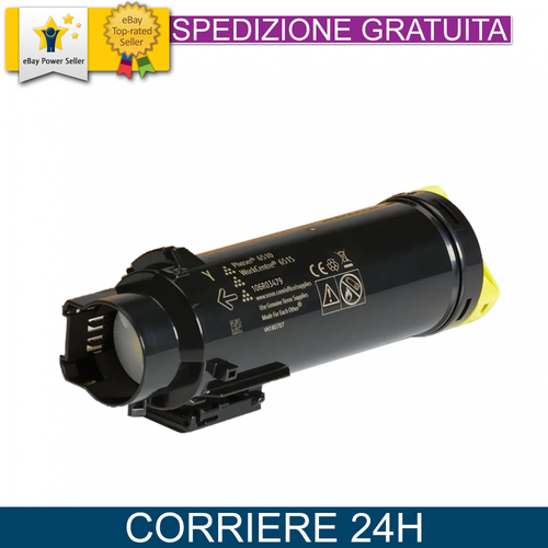 Toner Giallo Compatibile LD Xerox 106R03479 – Per Phaser 6510 E WorkCentre 6515 - Foto 4