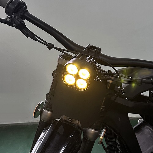 Headlight Amber Spot Led Pod Light Combo Kit For Sur Ron SurRon Segway Talaria - Picture 5 of 12
