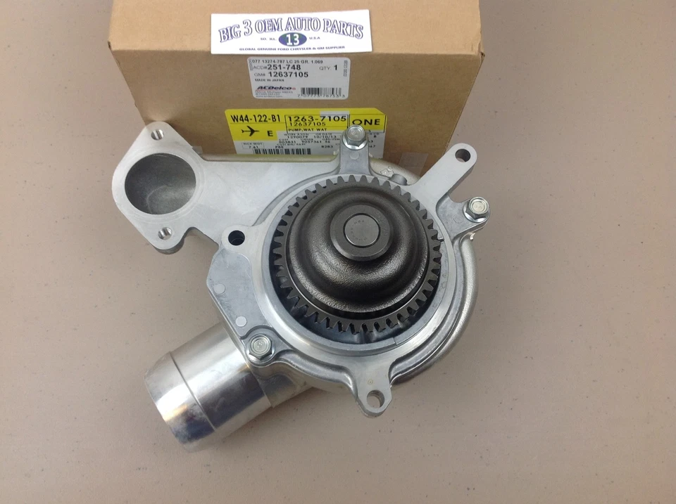 Chevrolet GMC 2500 3500 Duramax Diesel Water Pump Kit new genuine OEM ACDELCO - Image 3 of 4
