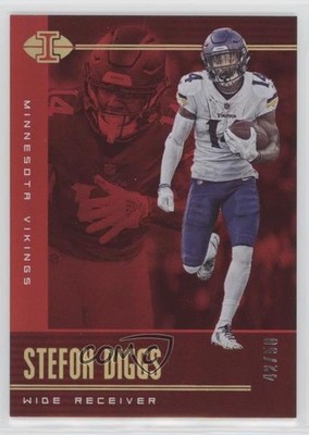 2019 Panini Illusions Red 42/50 Stefon Diggs #25 g2u