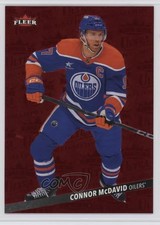 2025 Upper Deck Fleer Ultra Medallions Ruby Red 14/50 Connor McDavid #M-10 0o4o