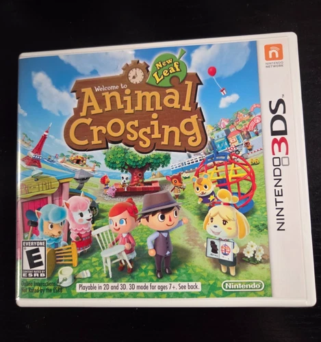 Animal Crossing New Leaf - Nintendo 3DS - Complete in Box CIB - TESTED AUTHENTIC