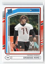 AMARIUS MIMS #350 RC 2024 PANINI DONRUSS BENGALS ROOKIE