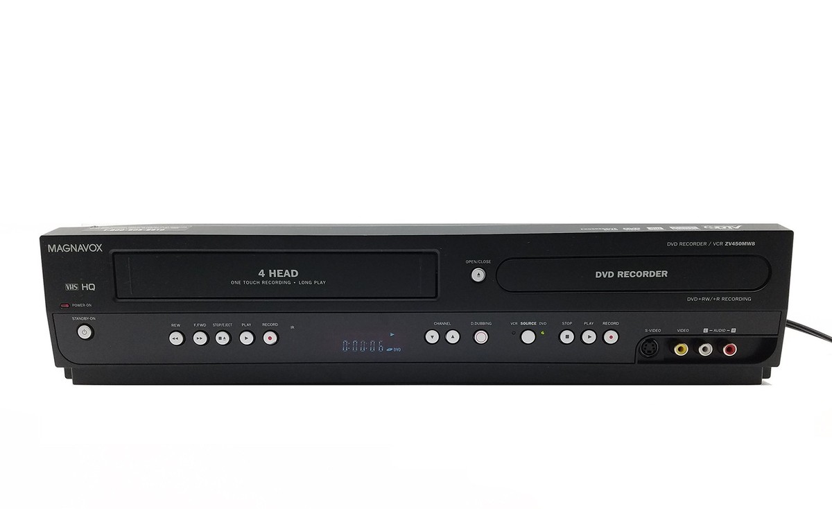 Magnavox ZV450MW8 DVD Recorder and VCR Combo with Digital Tuner