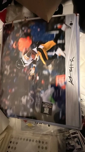 Antonio Brown Autographed Signed 16x20 Photo Pittsburgh Steelers Beckett