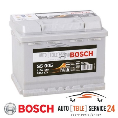 Starterbatterie Bosch 0092S50050 S5 für Alfa Romeo Audi Bmw Citroën Daf Fiat VW