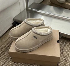 BRAND NEW Women's Shoes 100% UGG Brand Braid Tazz Platform Slippers 1122553 Sand