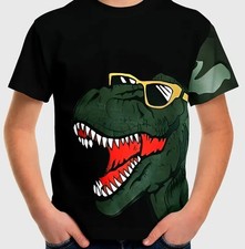 Cool dinosaur shirt in 5-6 Youth