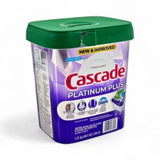 Cascade Platinum Plus Dishwasher Detergent Actionpacs Fresh Scent - 82 Count