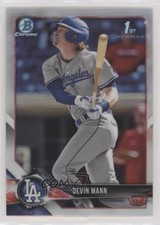 2018 Bowman Draft Chrome Refractor Devin Mann #BDC-15 0l4h