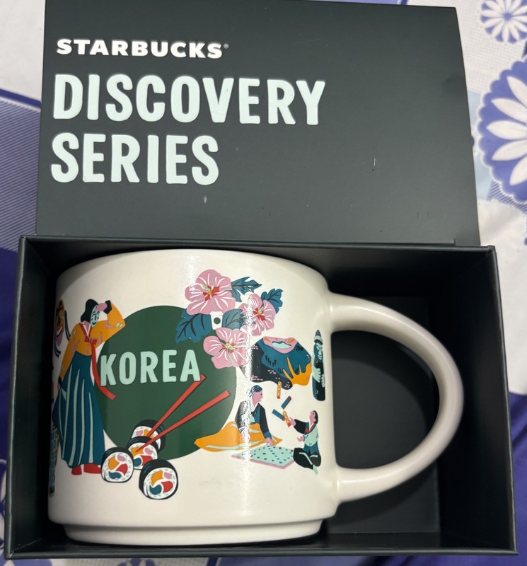 Starbucks Korea 14 oz Mug, “Discovery “ Edition, New, Free Shipping